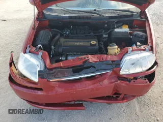 2006 Chevrolet Aveo LS with VIN KL1TD56646B681567, listed as a Copart auction lot 43339015 with 10 mi miles and Salvage title. Bid and sale history available at DreamBid. Image 12.
