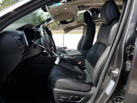 2023 Mazda CX-50 S Premium Plus with VIN 7MMVABEM2PN128862, listed as a Copart auction lot 45869665 with 23,177 mi miles and Salvage Title. Bid and sale history available at DreamBid. Image 7.