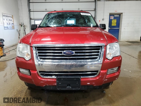 2008 Ford Explorer XLT with VIN 1FMEU73E98UB14427, listed as a Copart auction lot 52197075 with 168,241 mi miles and Salvage Title. Bid and sale history available at carsss.com. Image 5.