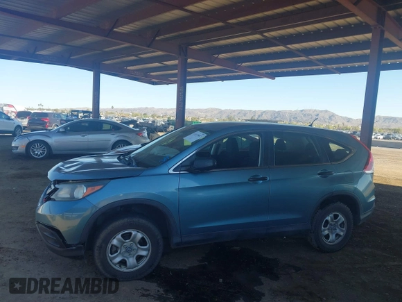 2014 Honda CR-V LX with VIN 2HKRM4H38EH604827, listed as a IAAI auction lot 41829807 with 137,887 mi miles. Bid and sale history available at carsss.com. Image 15.
