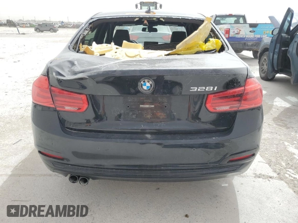 2016 BMW 3 Series 328i with VIN WBA8E9G50GNT47512, listed as a Copart auction lot 49280005 with 120,192 mi miles and Salvage Title. Bid and sale history available at carsss.com. Image 6.
