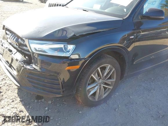2018 Audi Q3 Premium with VIN WA1ECCFS6JR024513, listed as a IAAI auction lot 40835409 with 102,547 mi miles. Bid and sale history available at carsss.com. Image 18.