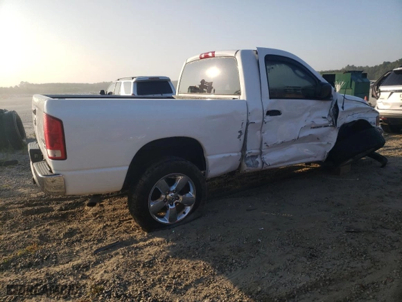 2005 Dodge Ram 1500 SLT with VIN 1D7HU16D25J607936, listed as a Copart auction lot 68876424 with 60,824 mi miles and Salvage Title. Bid and sale history available at carsss.com. Image 3.