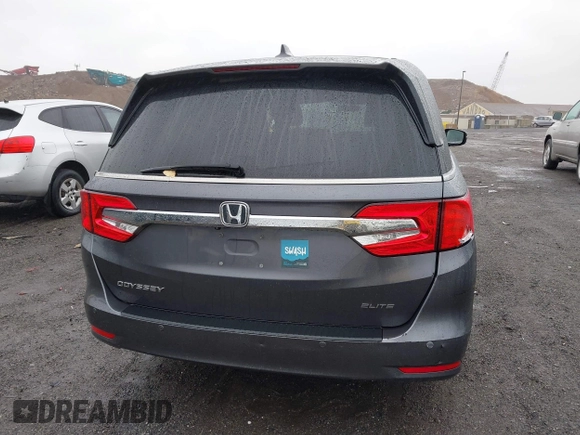 2019 Honda Odyssey Elite with VIN 5FNRL6H91KB048535, listed as a IAAI auction lot 40906579 with 37,322 mi miles and . Bid and sale history available at DreamBid. Image 16.