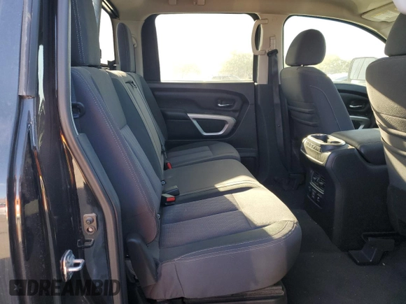 2021 Nissan Titan SV z VIN 1N6AA1ED3MN514501, wystawiony jako Copart lot #83474234 z przebiegiem 30 315 mil mil oraz Szkoda całkowita • Salvage title. Historia ofert i sprzedaży dostępna na DreamBid. Obrazek 10.