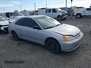 2003 Honda Civic LX with VIN 1HGEM21593L008943, listed as a IAAI auction lot 41662938 with 286,705 mi miles and . Bid and sale history available at carsss.com. Image 1.