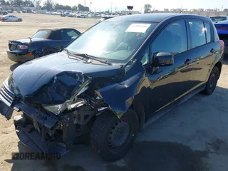2008 Nissan Versa 1.8 S with VIN 3N1BC13E28L454216, listed as a IAAI auction lot 41992366 with 195,288 mi miles. Bid and sale history available at carsss.com. Image 2.