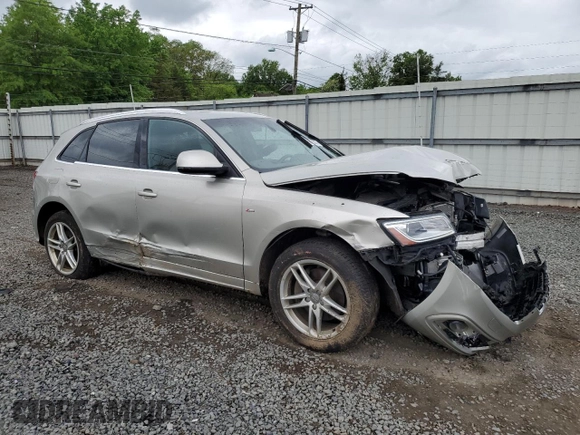 2014 Audi Q5 Premium Plus with VIN WA1DGAFP0EA005265, listed as a Copart auction lot 56697635 with 104,632 mi miles and Salvage title. Bid and sale history available at DreamBid. Image 4.