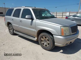 2005 Cadillac Escalade with VIN 1GYEK63NX5R141147, listed as a IAAI auction lot 42518716 with 231,540 mi miles and . Bid and sale history available at DreamBid. Image 1.