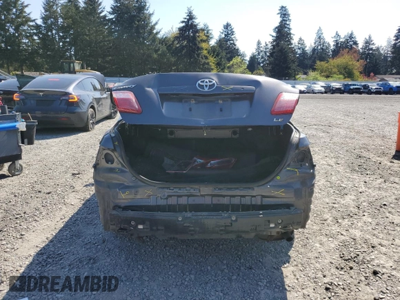 2007 Toyota Camry CE with VIN JTNBE46K273091416, listed as a Copart auction lot 55167235 with 100,233 mi miles and Salvage Title. Bid and sale history available at DreamBid. Image 6.