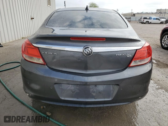 2011 Buick Regal CXL RL6 with VIN W04GU5GC6B1010104, listed as a Copart auction lot 47665605 with 166,820 mi miles and Clean Title. Bid and sale history available at carsss.com. Image 6.