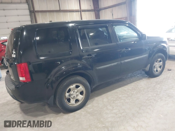 2009 Honda Pilot LX with VIN 5FNYF48219B047437, listed as a IAAI auction lot 42070317 with 253,853 mi miles and . Bid and sale history available at DreamBid. Image 4.