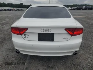 2014 Audi A7 3.0 Premium Plus with VIN WAUWGAFC5EN007403, listed as a Copart auction lot 66097684 with 147,653 mi miles and Salvage Title. Bid and sale history available at carsss.com. Image 6.