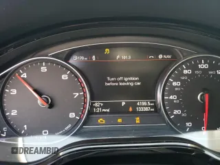 2015 Audi A8 3.0T with VIN WAU3GAFD1FN000655, listed as a Copart auction lot 52792305 with 133,387 mi miles and Salvage Title. Bid and sale history available at DreamBid. Image 9.