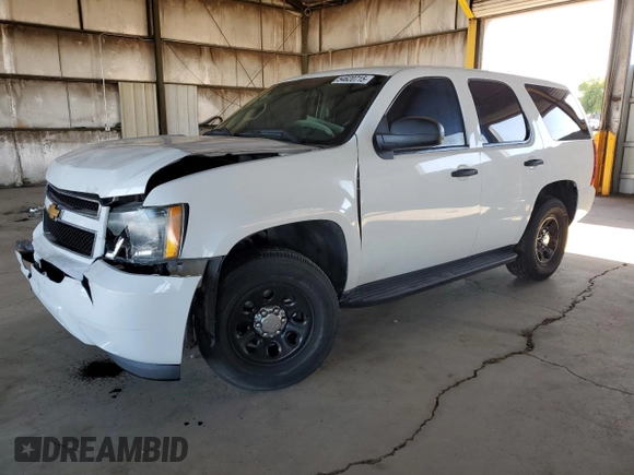2012 Chevrolet Tahoe Commercial with VIN 1GNLC2E07CR168881, listed as a Copart auction lot 54620715 with 198,976 mi miles and Salvage title. Bid and sale history available at DreamBid. Image 1.