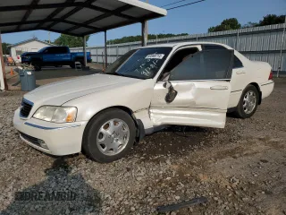 2000 Acura RL with VIN JH4KA9655YC001151, listed as a Copart auction lot 69598714 with 0 mi miles and Salvage Title. Bid and sale history available at carsss.com. Image 1.
