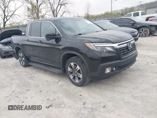 2017 Honda Ridgeline RTL-T z VIN 5FPYK3F6XHB014969, wystawiony jako IAAI lot #42037832 z przebiegiem 109 356 mil mil oraz . Historia ofert i sprzedaży dostępna na DreamBid. Obrazek 1.