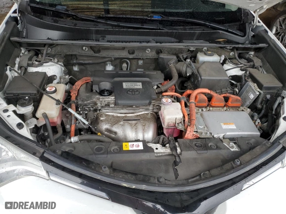 2017 Toyota RAV4 Hybrid XLE with VIN JTMRJREV0HD141037, listed as a Copart auction lot 43773075 with 311,518 mi miles and Salvage Title. Bid and sale history available at carsss.com. Image 12.