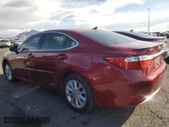 2014 Lexus ES 300h Hybrid with VIN JTHBW1GG6E2066904, listed as a Copart auction lot 51825105 with 101,764 mi miles and Salvage Title. Bid and sale history available at carsss.com. Image 2.