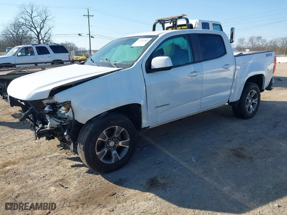 2019 Chevrolet Colorado 4WD Z71 with VIN 1GCGTDEN9K1135489, listed as a IAAI auction lot 41752283 with 180,854 mi miles. Bid and sale history available at carsss.com. Image 17.