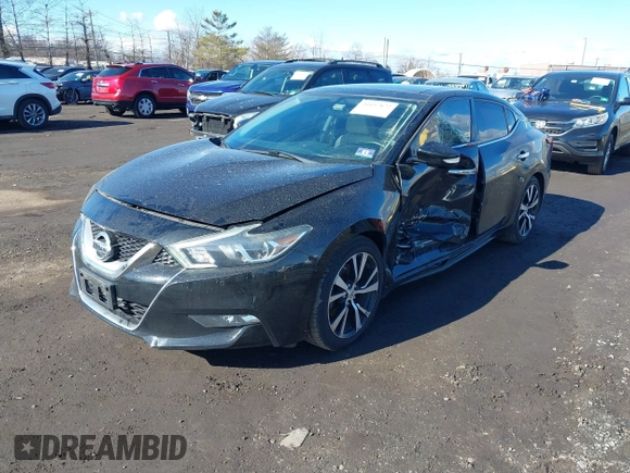 2017 Nissan Maxima SR with VIN 1N4AA6APXHC455227, listed as a IAAI auction lot 41697872 with 42,746 mi miles and . Bid and sale history available at DreamBid. Image 2.
