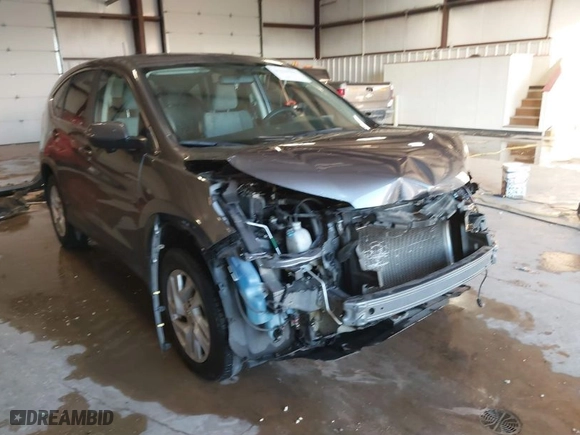 2015 Honda CR-V EX with VIN 3CZRM3H57FG706605, listed as a IAAI auction lot 41233942 with 112,842 mi miles. Bid and sale history available at carsss.com. Image 1.
