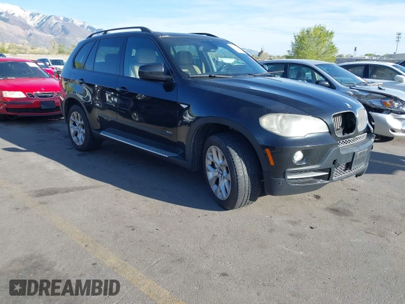 2008 BMW X5 4.8i z VIN 5UXFE83578LZ47417, wystawiony jako IAAI lot #42103465 z przebiegiem 130 942 mil mil oraz . Historia ofert i sprzedaży dostępna na DreamBid. Obrazek 1.