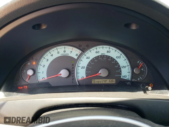 2007 Toyota Camry CE with VIN 4T1BE46K17U174202, listed as a Copart auction lot 55098585 with 154,947 mi miles and Salvage Title. Bid and sale history available at DreamBid. Image 9.