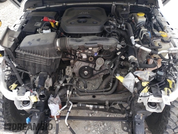 2021 Jeep Wrangler Unlimited Sport S с VIN 1C4HJXDN8MW678979, выставлен на аукционе Copart как лот 57180015 с пробегом 43 335 миль миль и Списание • Salvage title. История ставок и продаж доступна на DreamBid. Изображение 12.