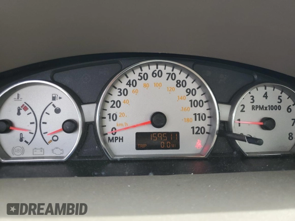 2006 Saturn ION with VIN 1G8AL55B46Z126878, listed as a Copart auction lot 75504264 with 159,511 mi miles and Salvage Title. Bid and sale history available at carsss.com. Image 9.