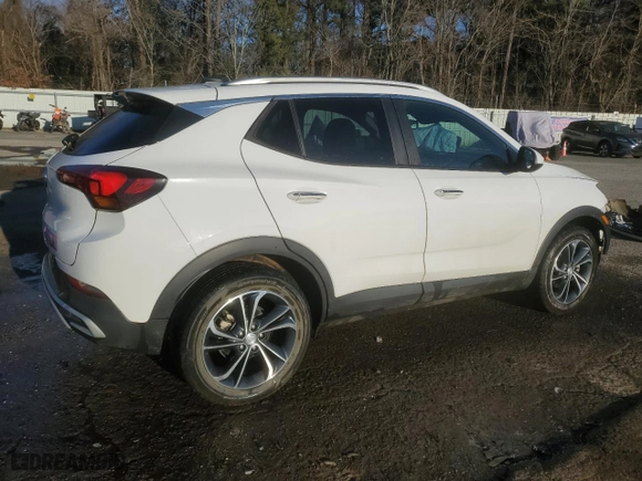 2022 Buick Encore GX Select with VIN KL4MMDS25NB074578, listed as a Copart auction lot 41964025 with NaN miles and Salvage Title. Bid and sale history available at carsss.com. Image 3.