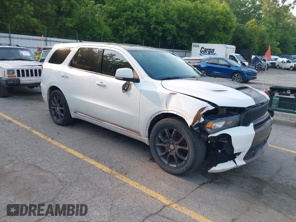2018 Dodge Durango R/T с VIN 1C4SDJCT9JC443403, выставлен на аукционе IAAI как лот 42463528 с пробегом 180 332 миль миль и . История ставок и продаж доступна на DreamBid. Изображение 1.