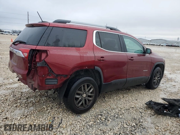 2017 GMC Acadia SLT with VIN 1GKKNMLA1HZ220734, listed as a Copart auction lot 44987905 with 104,611 mi miles and Salvage Title. Bid and sale history available at carsss.com. Image 3.