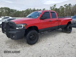 2008 Dodge Ram 3500 Laramie with VIN 3D7MX48A68G240216, listed as a Copart auction lot 44444045 with 212,096 mi miles and Clean Title. Bid and sale history available at carsss.com. Image 1.