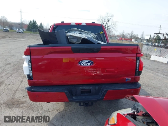 2024 Ford F-150 Lightning XLT with VIN 1FTVW3LK1RWG06162, listed as a IAAI auction lot 41930377 with Not provided miles and . Bid and sale history available at DreamBid. Image 16.