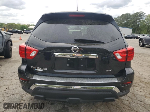2018 Nissan Pathfinder S with VIN 5N1DR2MN2JC650968, listed as a Copart auction lot 51741025 with 120,319 mi miles and Salvage title. Bid and sale history available at DreamBid. Image 6.
