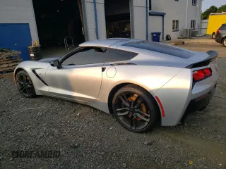 2016 Chevrolet Corvette Z51 1LT with VIN 1G1YH2D73G5123716, listed as a Copart auction lot 67186674 with 0 mi miles and Salvage Title. Bid and sale history available at carsss.com. Image 2.