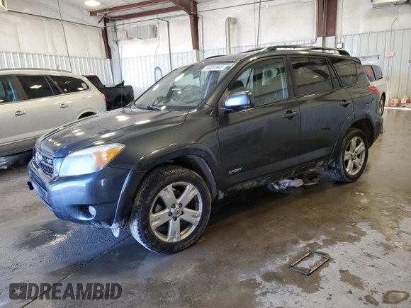 2006 Toyota RAV4 Sport with VIN JTMZK32V066000503, listed as a Copart auction lot 50059945 with 125,460 mi miles and Clean Title. Bid and sale history available at carsss.com. Image 1.