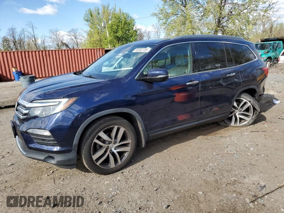 2017 Honda Pilot Touring with VIN 5FNYF6H94HB048329, listed as a Copart auction lot 53202735 with 140,453 mi miles and Salvage Title. Bid and sale history available at carsss.com. Image 1.