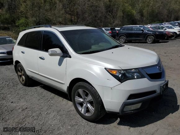 2012 Acura MDX Tech Pkg with VIN 2HNYD2H32CH526769, listed as a Copart auction lot 54320935 with 173,292 mi miles and Salvage Title. Bid and sale history available at carsss.com. Image 4.