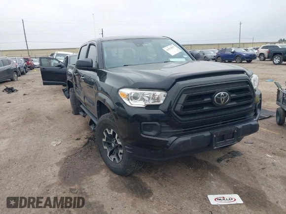 2021 Toyota Tacoma SR z VIN 5TFAX5GNXMX193978, wystawiony jako IAAI lot #41595827 z przebiegiem 43 999 mil mil oraz . Historia ofert i sprzedaży dostępna na DreamBid. Obrazek 1.