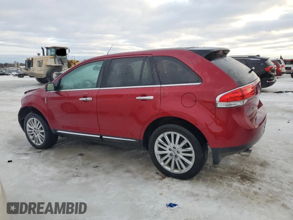 2014 Lincoln MKX with VIN 2LMDJ8JK7EBL02758, listed as a Copart auction lot 89370005 with 165,585 mi miles and Clean Title. Bid and sale history available at DreamBid. Image 2.