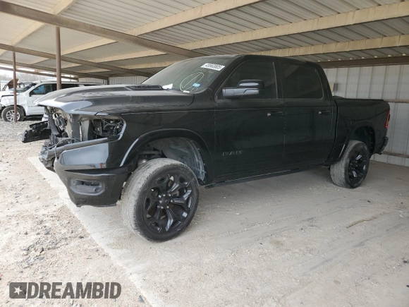 2020 Ram 1500 Limited with VIN 1C6RREHT5LN210164, listed as a Copart auction lot 45563805 with 49,226 mi miles and Salvage title. Bid and sale history available at DreamBid. Image 1.