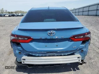 2023 Toyota Camry SE with VIN 4T1G11AK4PU095808, listed as a Copart auction lot 52798085 with 34,266 mi miles and Salvage Title. Bid and sale history available at DreamBid. Image 6.