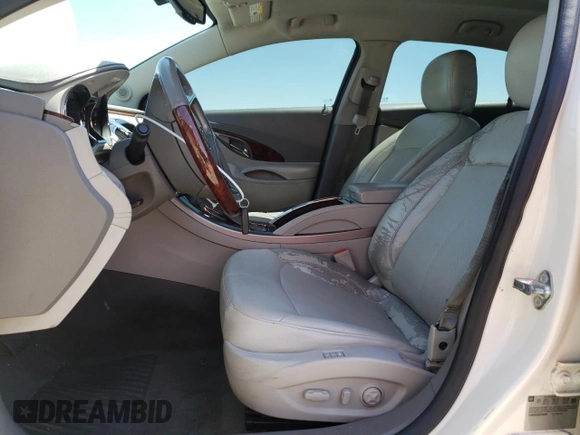 2011 Buick LaCrosse CXS with VIN 1G4GE5ED3BF386983, listed as a Copart auction lot 57137525 with 138,951 mi miles and Salvage title. Bid and sale history available at DreamBid. Image 7.