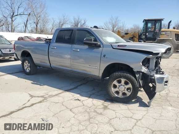 2022 Ram 3500 SLT with VIN 3C63R3HL8NG175707, listed as a Copart auction lot 47551275 with 73,880 mi miles and Salvage Title. Bid and sale history available at carsss.com. Image 4.