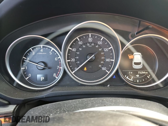 2018 Mazda CX-5 S Premium with VIN JM3KFBDM3J1425246, listed as a Copart auction lot 89319745 with 73,294 mi miles and Salvage Title. Bid and sale history available at DreamBid. Image 9.