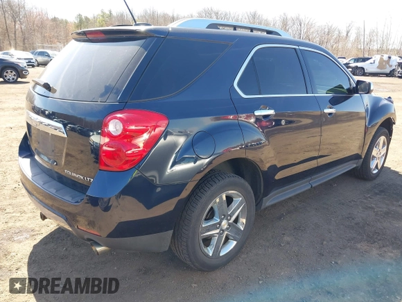 2015 Chevrolet Equinox LTZ with VIN 2GNFLHE32F6202963, listed as a IAAI auction lot 41823503 with 130,977 mi miles and . Bid and sale history available at DreamBid. Image 4.