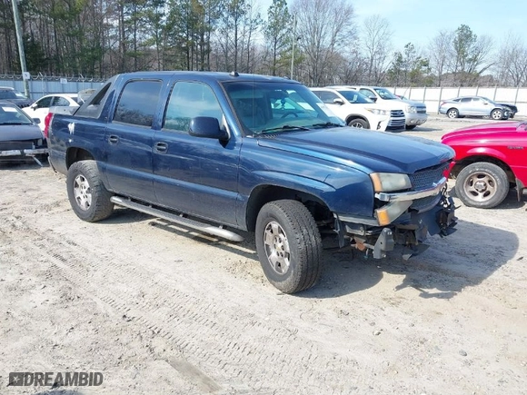 2005 Chevrolet Avalanche LS with VIN 3GNEC12Z25G212827, listed as a IAAI auction lot 41471381 with 314,023 mi miles. Bid and sale history available at carsss.com. Image 1.