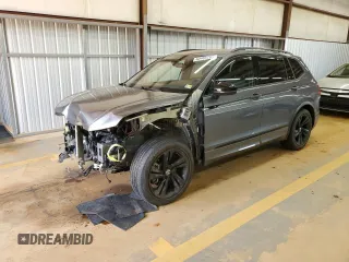 2023 Volkswagen Tiguan SE R-Line Black with VIN 3VV8B7AX6PM101974, listed as a Copart auction lot 60465795 with 29,464 mi miles and Salvage title. Bid and sale history available at DreamBid. Image 1.